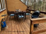 Deck with Seating and Gas Grill